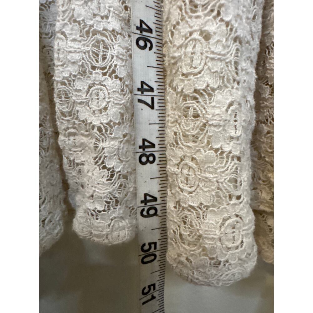 Free People Bring The Romance Midi Dress Khaki Beige Oversized XS￼ - Picture 11 of 15